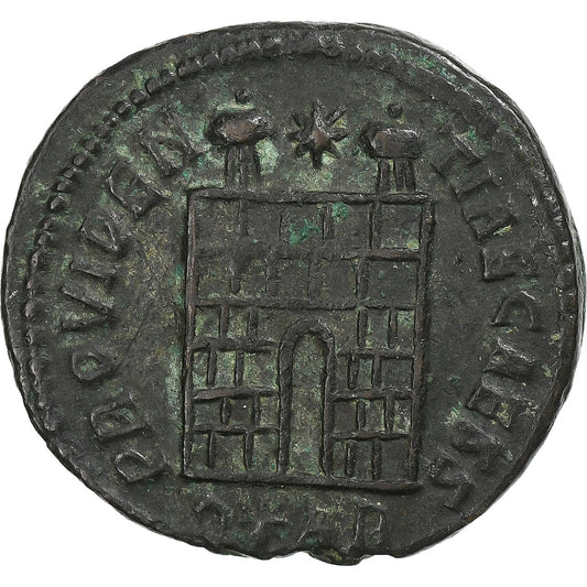 Costanzo II, 
  
  Follis, 
  
  324-325