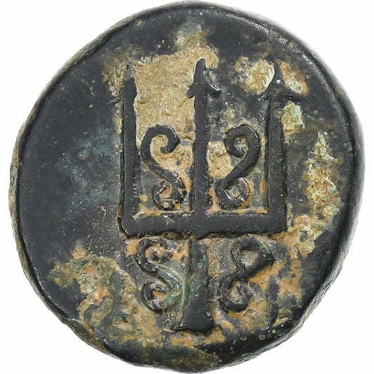 Caria, 
  
  Æ Unità, 
  
  210-30 a.C